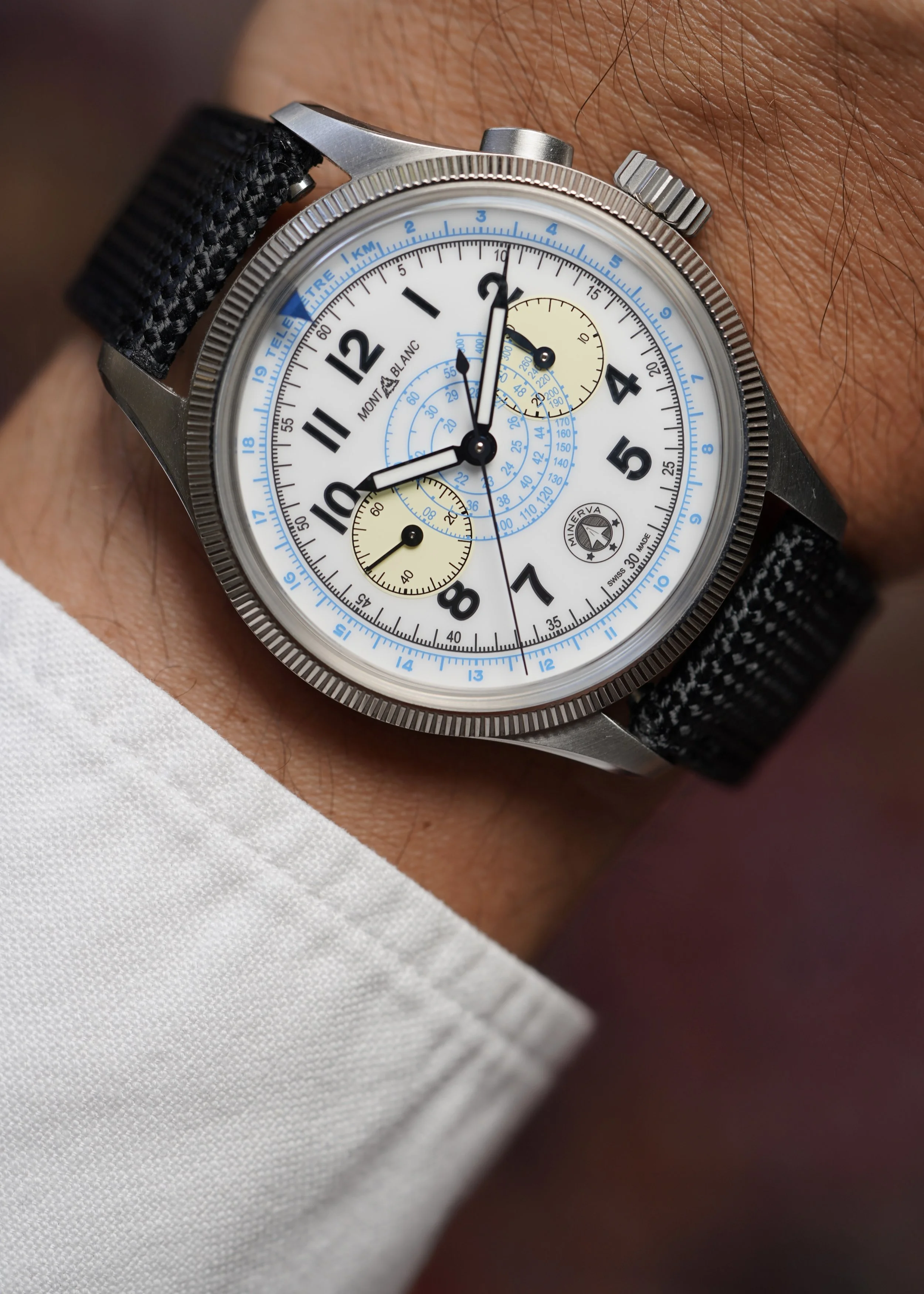 Montblanc 1858 Minerva Monopusher Chronograph P.05 For Collective